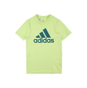 ADIDAS PERFORMANCE Funkční tričko  světle zelená / modrá