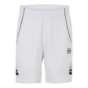 Sergio Tacchini Sportovní kalhoty 'CASORIA'  černá / bílá