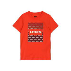 LEVI'S Tričko  červená / bílá / tmavě červená / bordó
