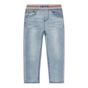 LEVI'S Džíny 'LVB PULL-ON SKINNY JEAN'  modrá / světlemodrá / šedý melír / červená