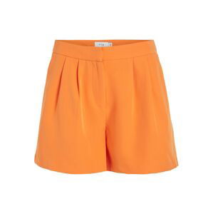 VILA Kalhoty se sklady v pase 'Kammas'  oranžová