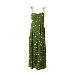 Dorothy Perkins Letní šaty  zelená / bílá
