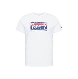 Tommy Jeans Tričko  tmavě modrá / červená / bílá