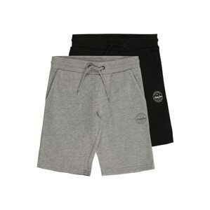 Jack & Jones Junior Kalhoty 'SHARK'  šedá / černá