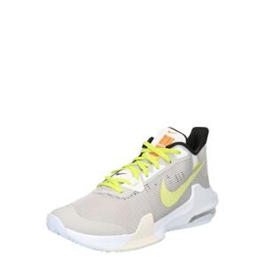 NIKE Sportovní boty 'Air Max Impact 3'  světle šedá / svítivě žlutá / bílá