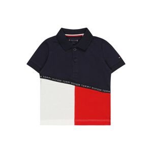 TOMMY HILFIGER Tričko  námořnická modř / bílá / červená