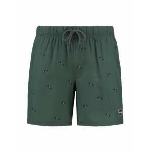 Shiwi Plavecké šortky  zelená / černá / bílá