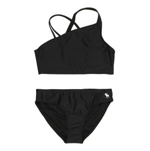 Abercrombie & Fitch Bikiny  černá / bílá