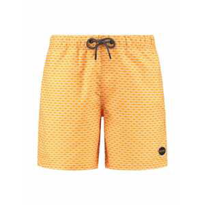 Shiwi Plavecké šortky  oranžová / bílá