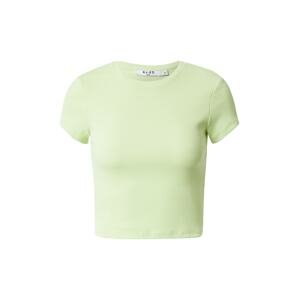 NA-KD Tričko  pastelově zelená