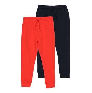 OVS Kalhoty  červená / námořnická modř