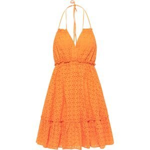 IZIA Letní šaty  oranžová