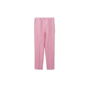 MANGO Kalhoty s puky 'Boreli'  světle růžová