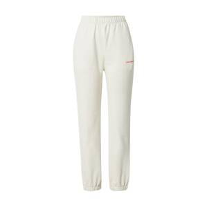 Calvin Klein Jeans Kalhoty  přírodní bílá