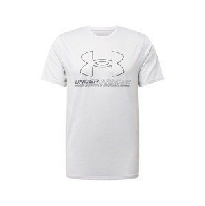 UNDER ARMOUR Funkční tričko 'Training Vent'  bílá / černá / šedá