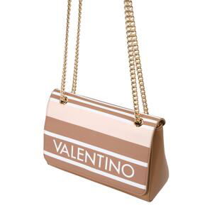 Valentino Bags Taška přes rameno  velbloudí / světle růžová / přírodní bílá