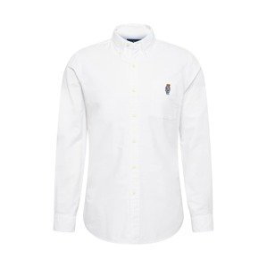 Polo Ralph Lauren Košile  bílá / hnědá / námořnická modř / modrá