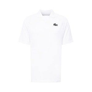 Lacoste Sport Funkční tričko  černá / bílá