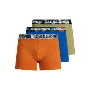 Jack & Jones Junior Spodní prádlo 'Hutley'  meruňková / modrá / olivová / mix barev