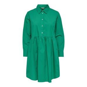 ONLY Košilové šaty 'Daphne'  smaragdová