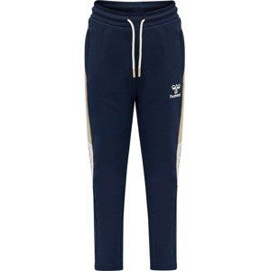 Hummel Sportovní kalhoty  bílá / béžová / námořnická modř