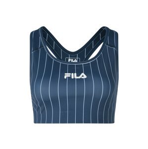 FILA Sportovní podprsenka 'Lea'  aqua modrá / tmavě modrá / bílá