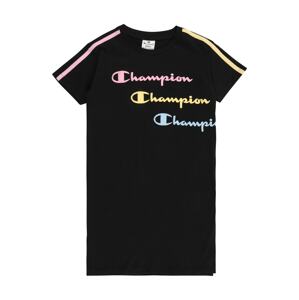 Champion Authentic Athletic Apparel Šaty  černá / světle růžová / světlemodrá / žlutá