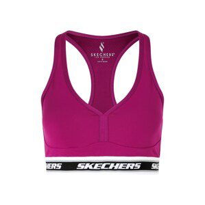 Skechers Performance Sportovní podprsenka  červenofialová / černá / bílá