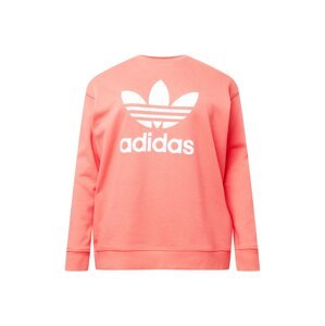 ADIDAS ORIGINALS Mikina  růžová / bílá