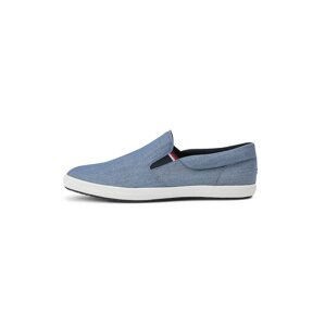 TOMMY HILFIGER Slip on boty  modrá džínovina