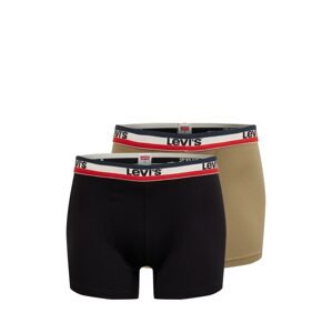 LEVI'S Boxerky  olivová / červená / černá / bílá