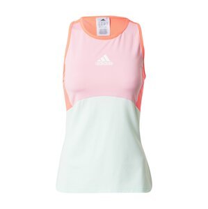 ADIDAS PERFORMANCE Sportovní top  lososová / růžová / přírodní bílá