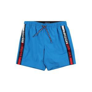 Tommy Hilfiger Underwear Plavecké šortky  noční modrá / nebeská modř / ohnivá červená / bílá