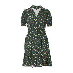 Dorothy Perkins Košilové šaty 'Lemon Ditsy'  světlemodrá / žlutá / zelená / černá