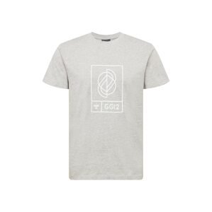 Hummel Funkční tričko  šedý melír / offwhite