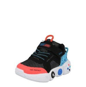 SKECHERS Tenisky 'LIL GAMETRONIX'  černá / červená / světlemodrá