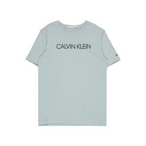 Calvin Klein Jeans Tričko  kouřově modrá / černá