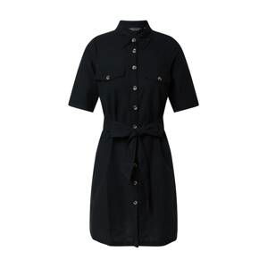 Dorothy Perkins Košilové šaty  černá