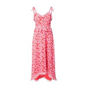 Wallis Letní šaty  pink / ohnivá červená