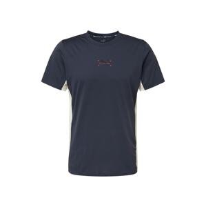 PUMA Funkční tričko  tmavě modrá / oranžová / bílá