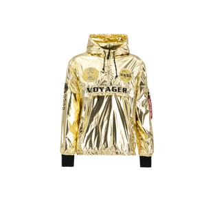 ALPHA INDUSTRIES Přechodná bunda 'Voyager NASA'  zlatá / černá