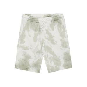 Jack & Jones Junior Kalhoty  khaki / bílá