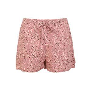 Calvin Klein Underwear Pyžamové kalhoty  růže / bílá / hnědá