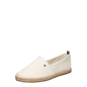 TOMMY HILFIGER Espadrilky  režná / tmavě modrá / bílá / červená