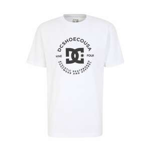 DC Shoes Funkční tričko 'STAR PILOT'  černá / bílá