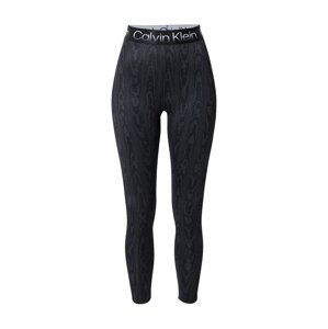 Calvin Klein Sport Sportovní kalhoty  kouřově šedá / černá / bílá