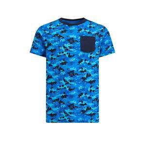 WE Fashion Tričko  námořnická modř / kobaltová modř / královská modrá / světlemodrá