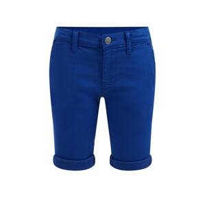 WE Fashion Kalhoty  kobaltová modř