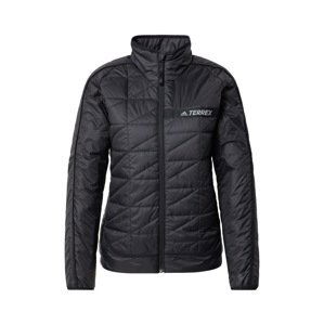 ADIDAS TERREX Outdoorová bunda  černá / bílá