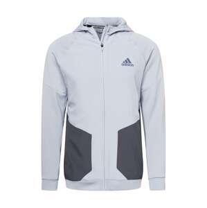 ADIDAS SPORTSWEAR Sportovní bunda  šedá / tmavě šedá